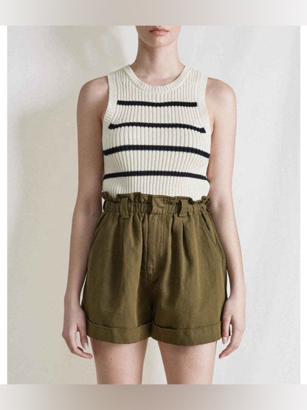 Apiece Apart Philomena Crop Top